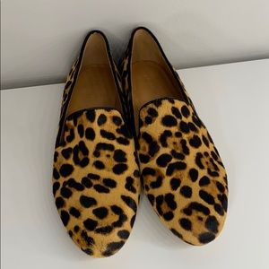 Leopard Print Loafers